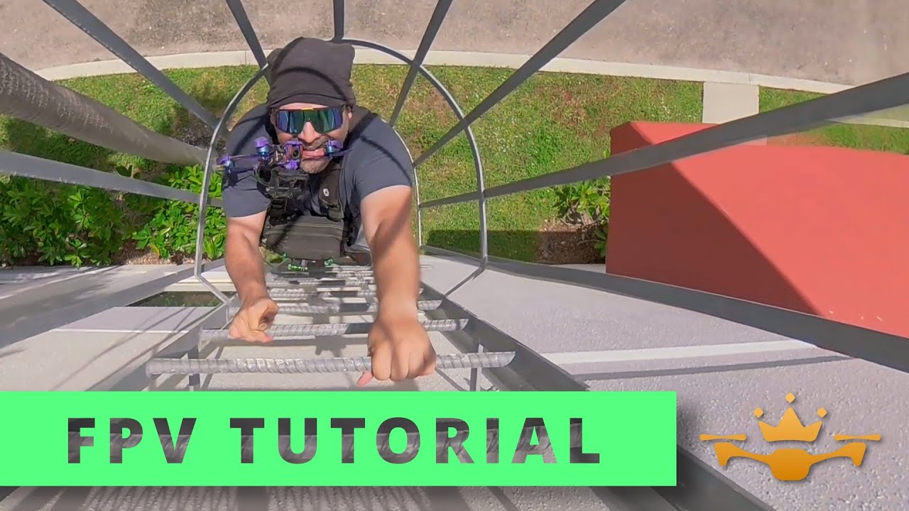 Ultimate FPV Caged Ladder Dive | Dronarchy Tutorial