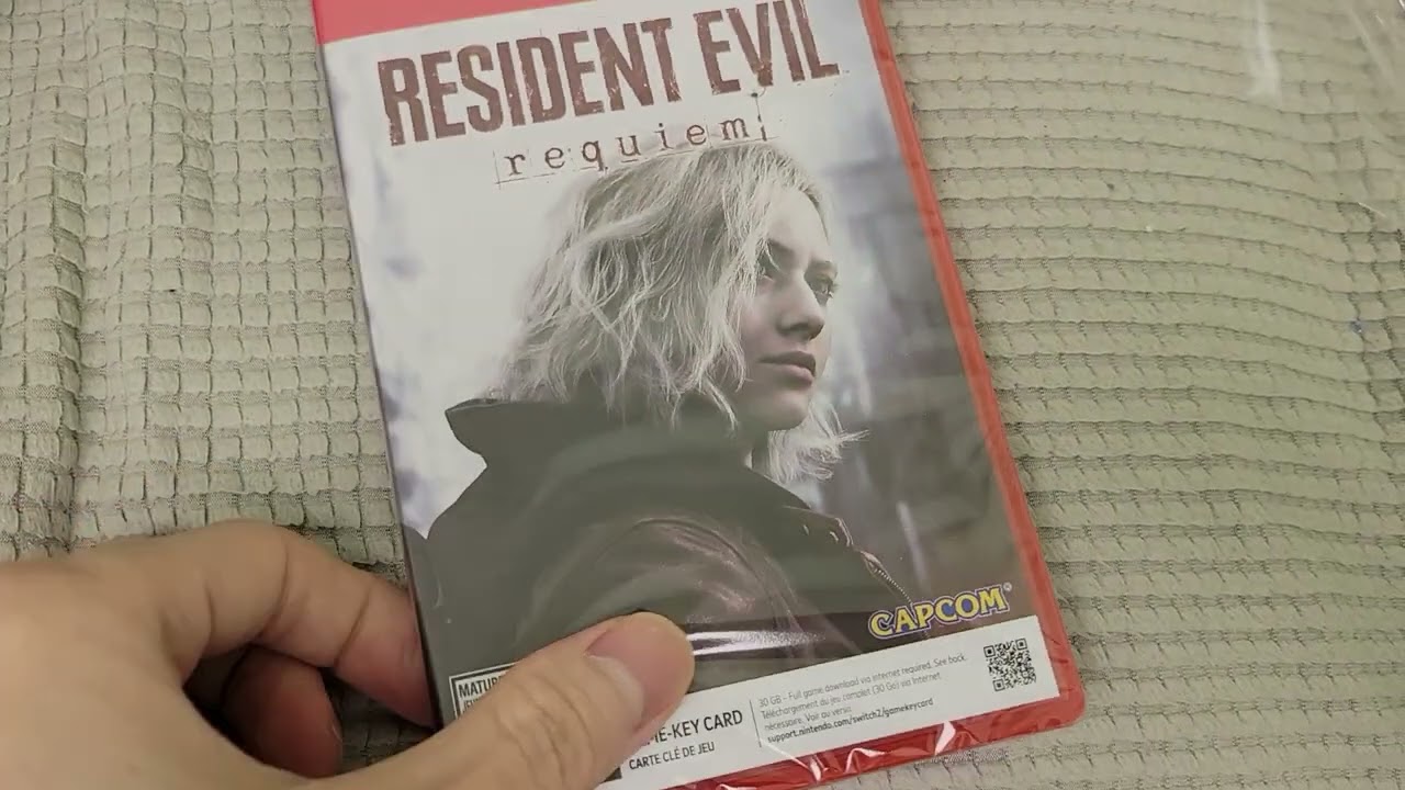 Unboxing Resident Evil Generations Pack Requiem Village Biohazard  Nintendo Switch 2 CAPCOM part 2