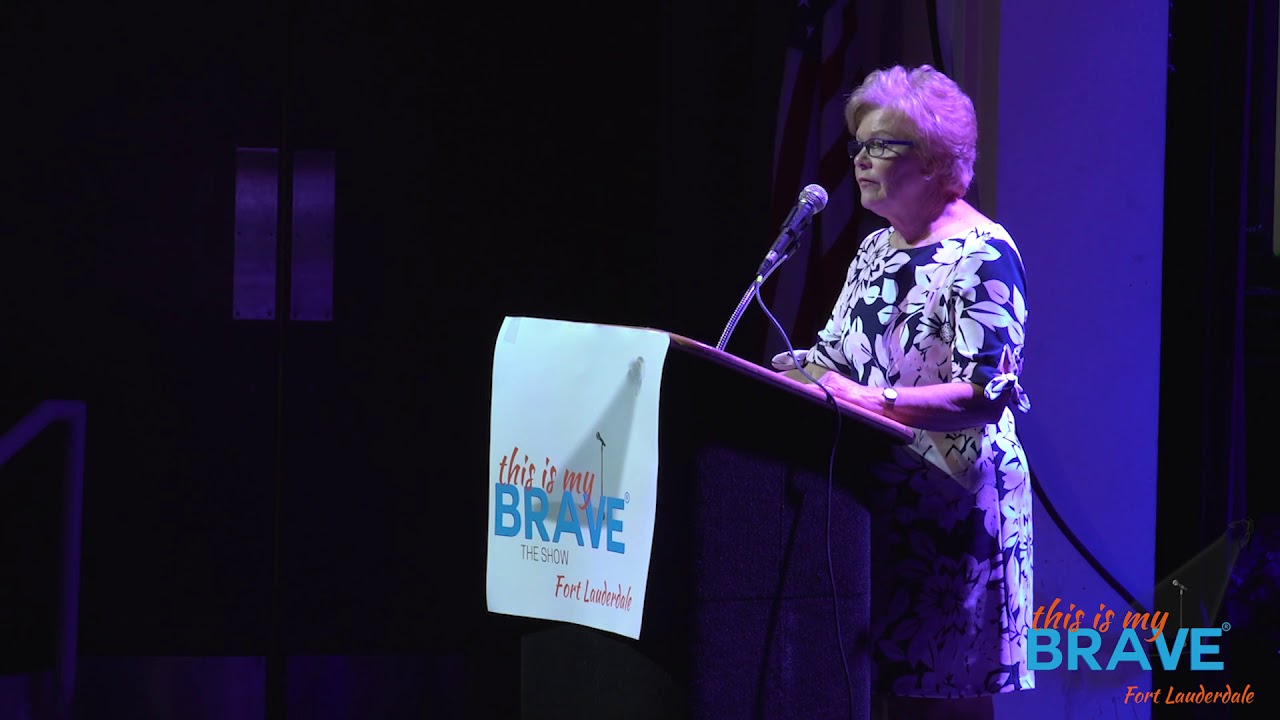 My Daughter Has Bipolar - A Parent's Perspective: Linda Killi opens This is My Brave Ft Lauderdale