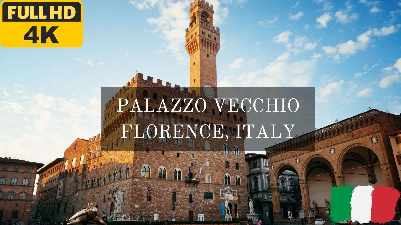Palazzo Vecchio, Florence, Italy 2023 (4K walking tour)