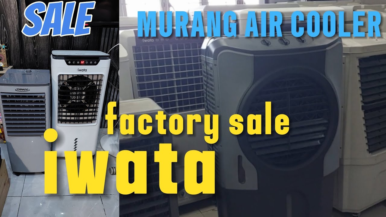 iwata Showroom Air cooler dami bumibili bagsak presyo ngayong summer