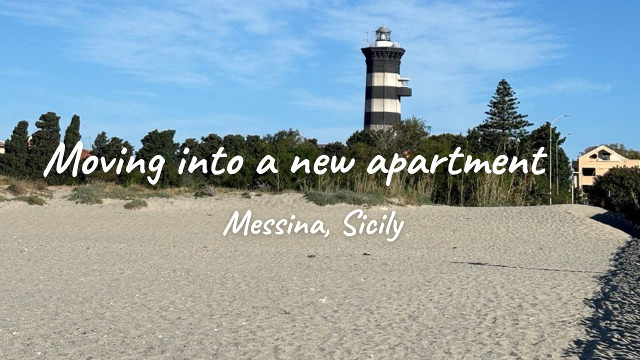 Moving to new appartment in Messina, Sicily | Room Tour 