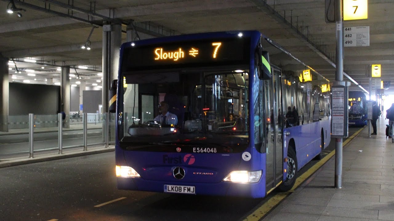 First Berkshire | Mercedes-Benz Citaro | 7 to Slough Station | LK08FMJ (ES64048)