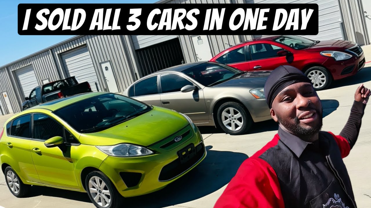 I SOLD 3 REPAIRED WRECKED CARS IN ONE DAY
