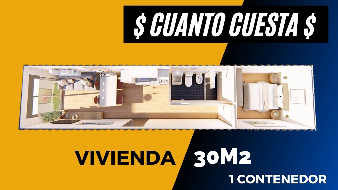CUANTO SALE HACER UNA VIVIENDA 30 M2 CON CONTENEDORES
