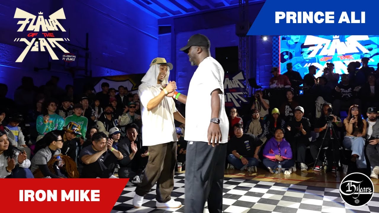 PRINCE ALI VS IRON MIKE - POPPING TOP 16 - FLAVA OF THE YEAR 2025