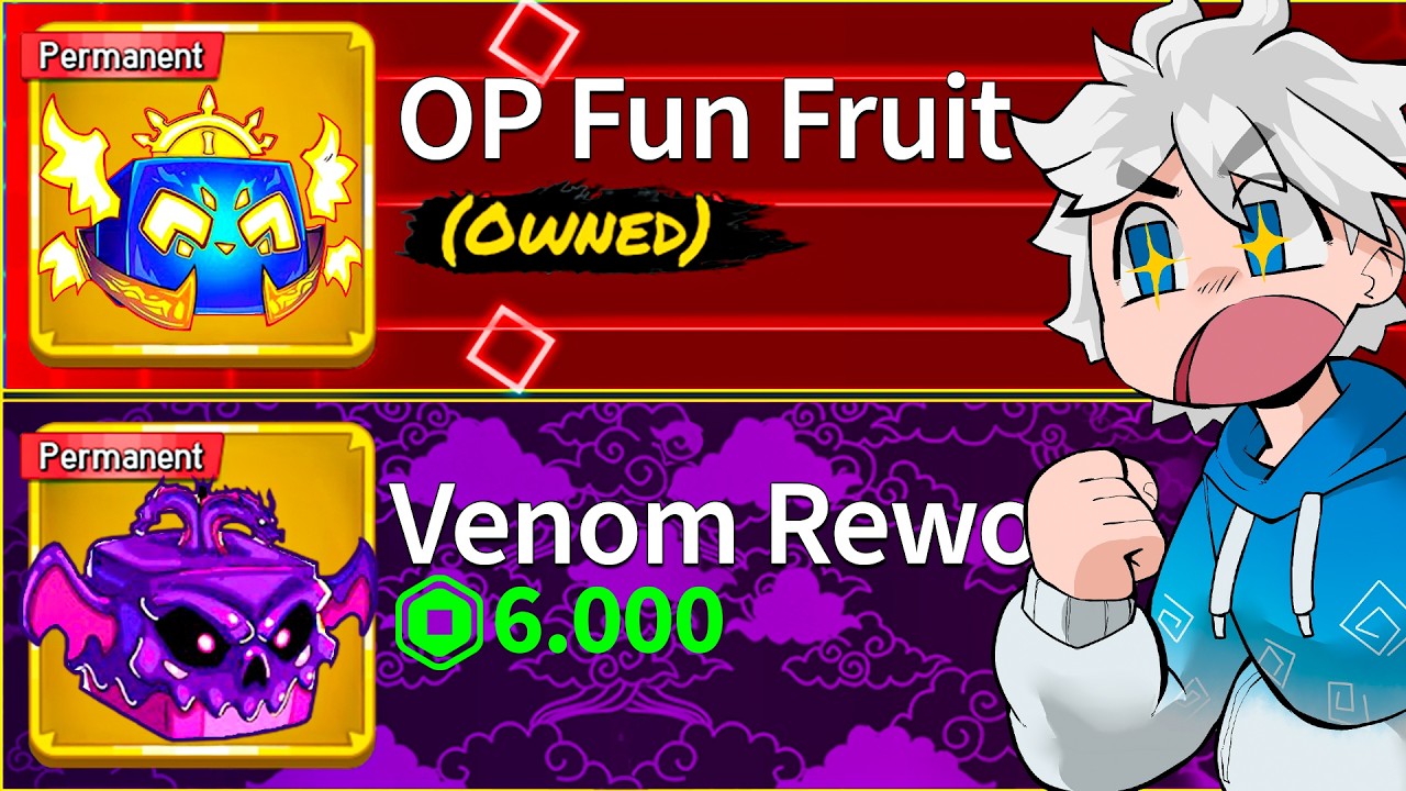 O ADM me deu TODAS as novas frutas mais fortes do Blox Fruits!