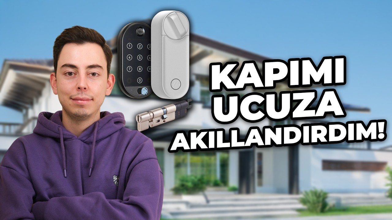 Anahtarsız Ofise Girebilmek! Yale Linus Akıllı Kilit L2 ve Parmak İzli Akıllı Tuş Takımı 2 İnceleme