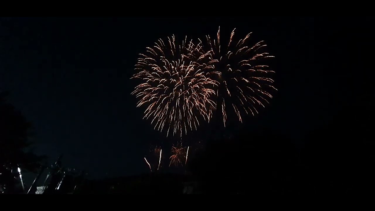 FEU D'ARTIFICE 14 JUILLET 2025 BOULOGNE SUR MER 