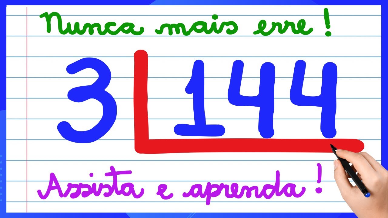 DIVISÃO COM NÚMERO MENOR! APRENDA COMO FAZER DIVISÃO COM 3 NÚMEROS! VEM APRENDER MATEMÁTICA!!