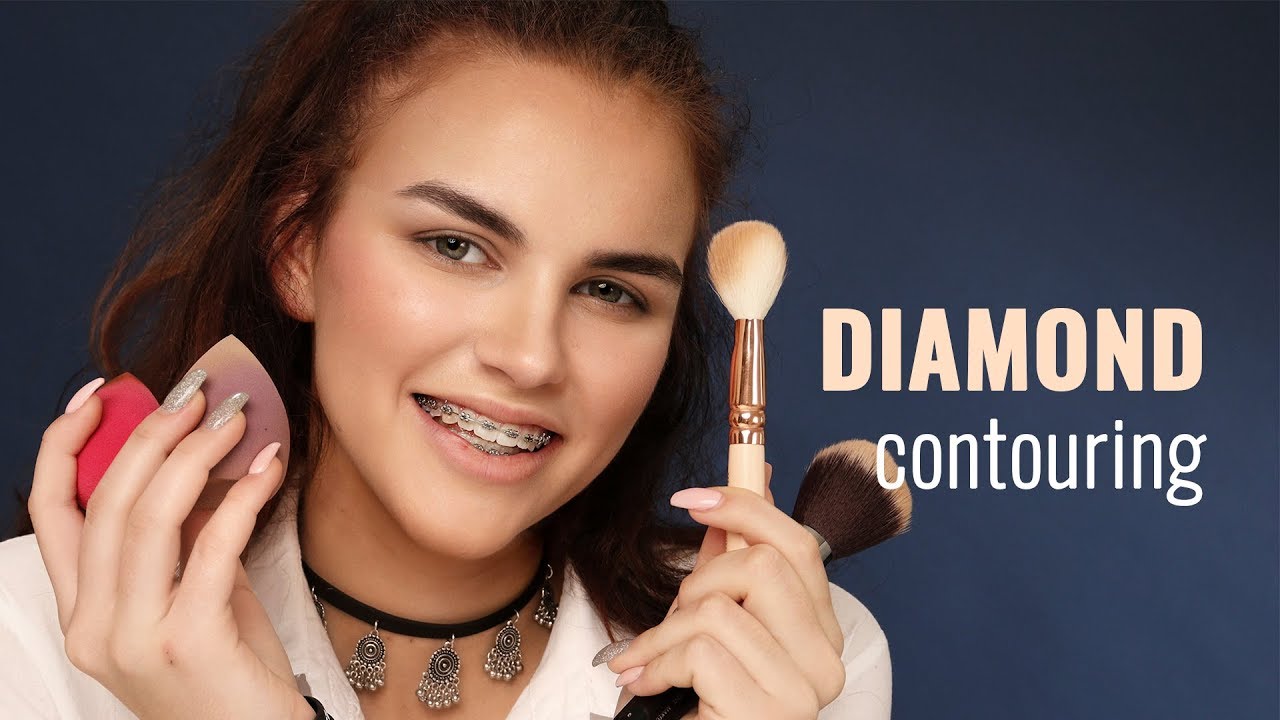 Contouring for diamond-shaped faces