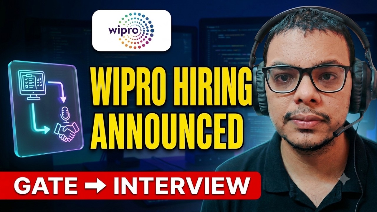 Biggest Wipro Hiring Drive Announced | Wipro Trainee 2026 | Off Campus Drive for Freshers