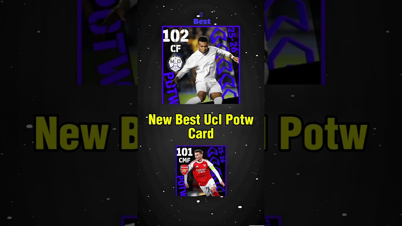 Top 6 Ucl Potw Of This Week in eFootball 2026 | Best Ucl Potw Card in efootball 2026 #efootball #pes