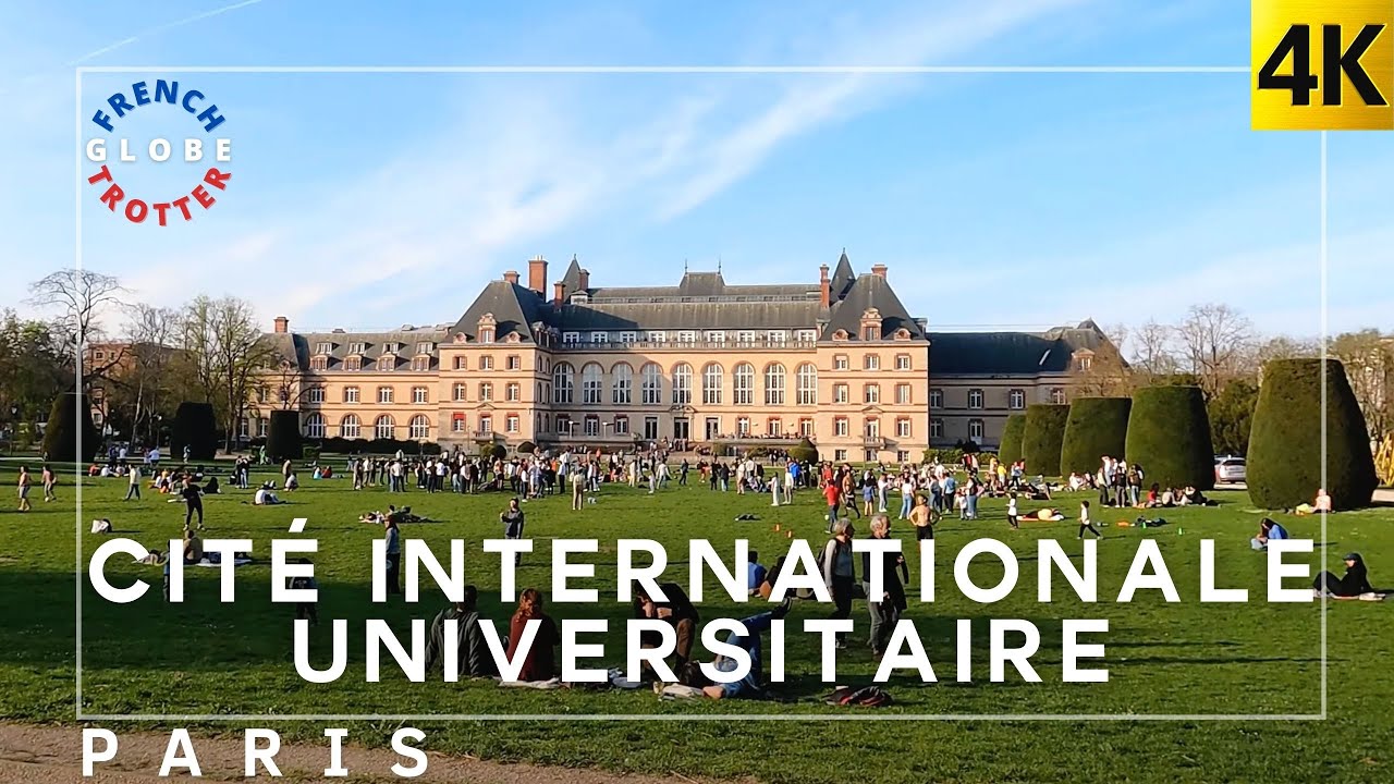 France Paris Walk 🇫🇷 Parc Montsouris ➜14e ➜ Cité internationale universitaire de Paris 4K