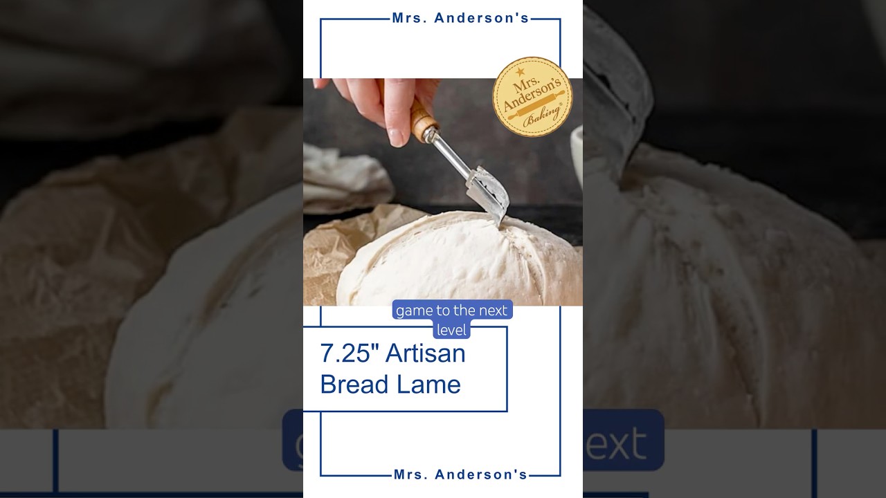 Mrs. Anderson’s 7.25” Bread Lame – Clean, Precise Scoring for Artisan Loaves