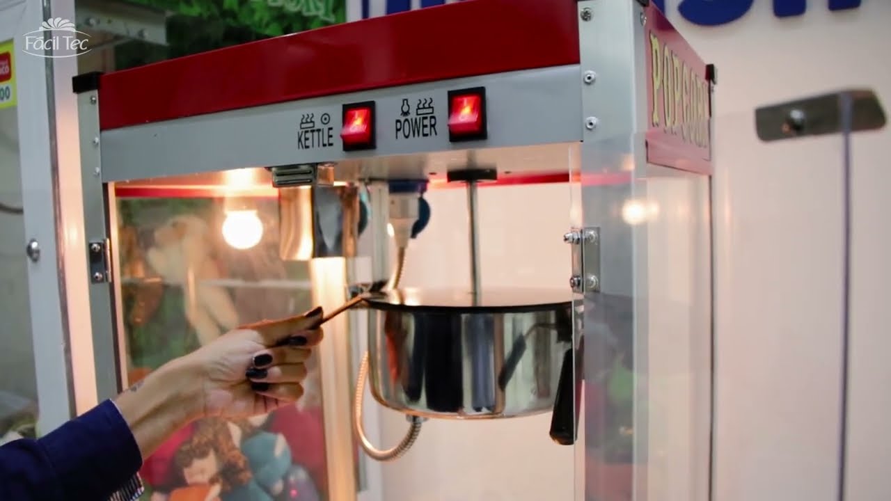 Renda Extra com Pipoca - Pipoqueira Profissional Elétrica da FácilTec