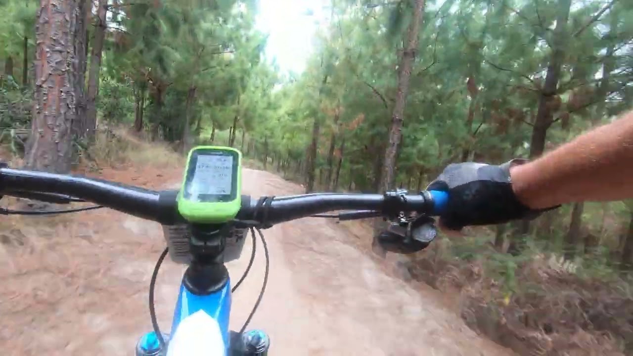 MTB Zuid Afrika Harkerville Mine Shatf Right 1 10 min Downhill