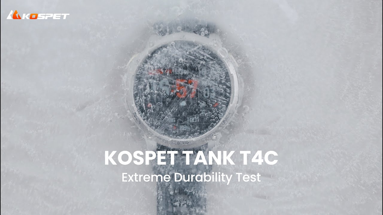 Durability Tests of TANK T4C | A Tough Smartwatch Survives Every Challenge.