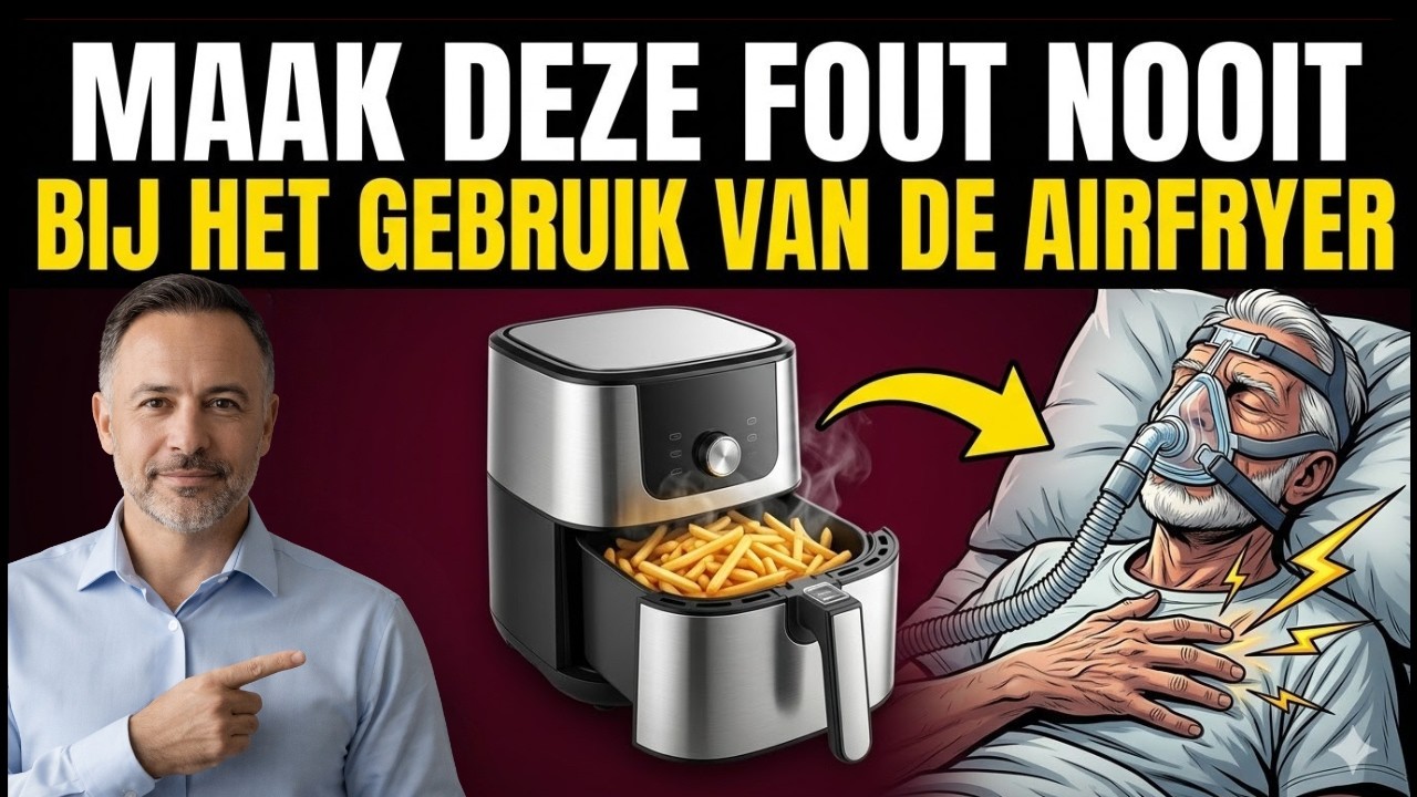Dit is wat uw airfryer met u doet | Waarschuwing van een arts | Dr. Adrian Van