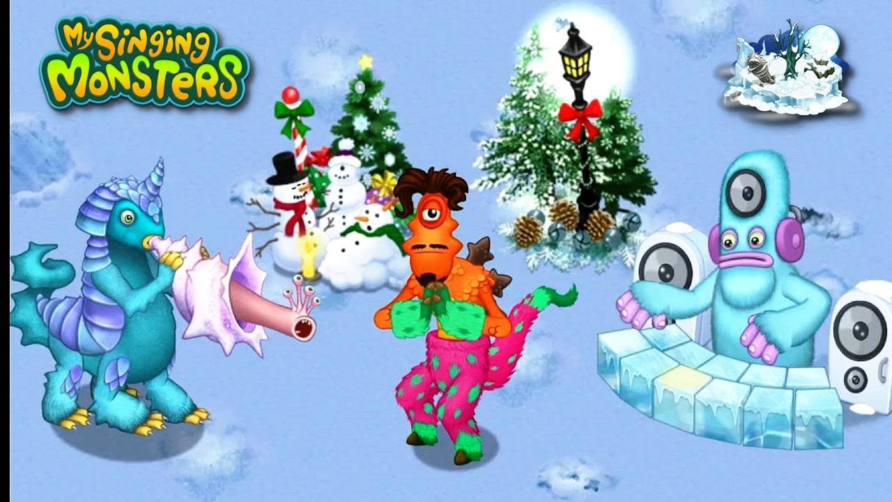 Strombonin bbli$zard and Deedge sing together | Cold Island | My Singing Monsters