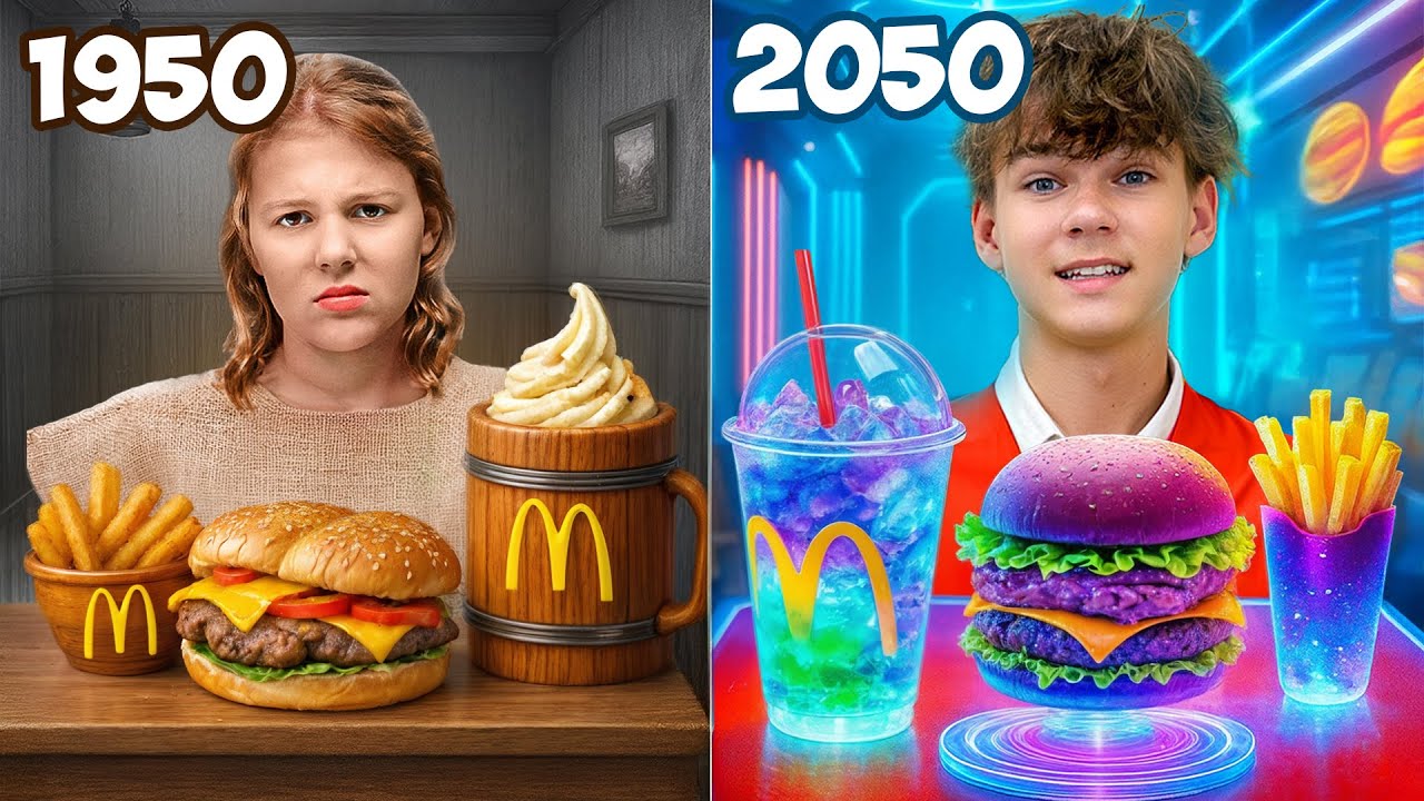 МЫ ЕДИМ 100 ЛЕТ McDonald’s!!