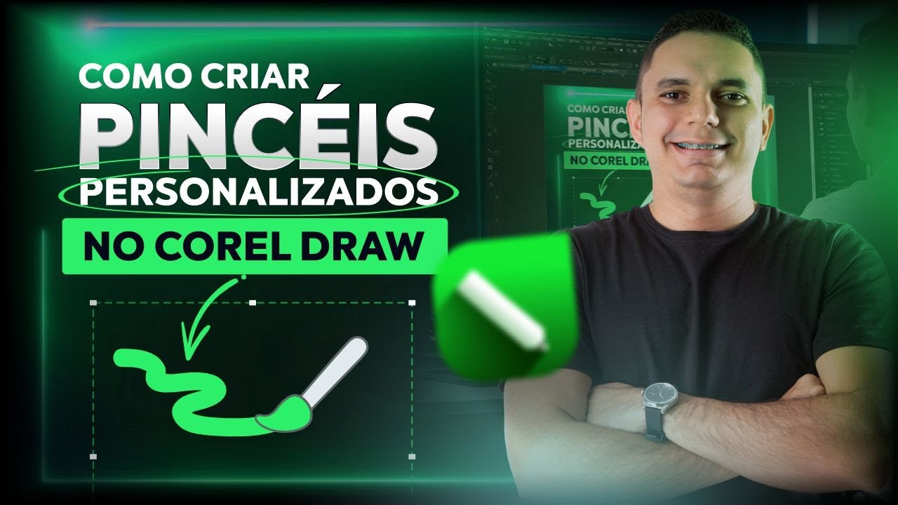 Como fazer qualquer tipo de Pincel no Corel Draw