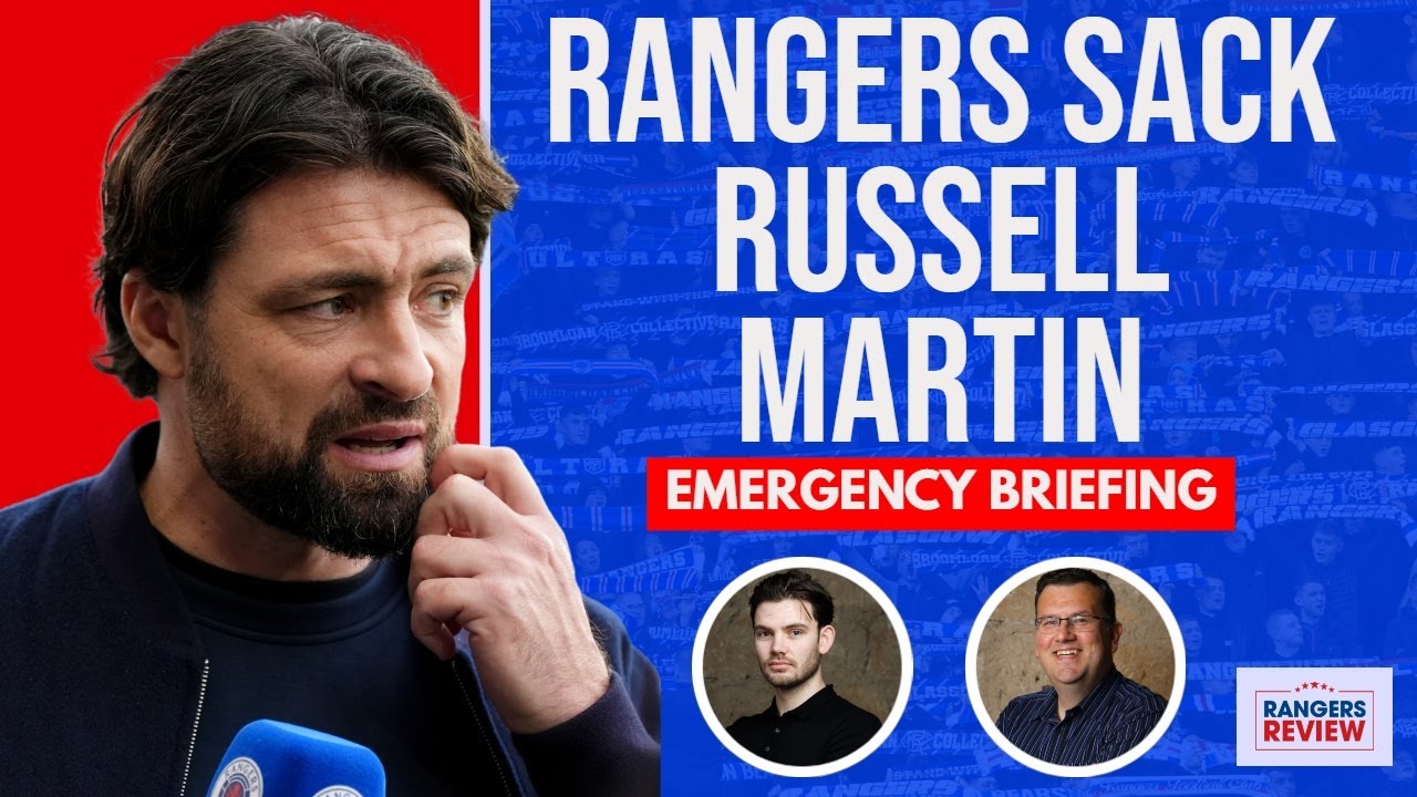 Rangers SACK Russell Martin after four months in charge