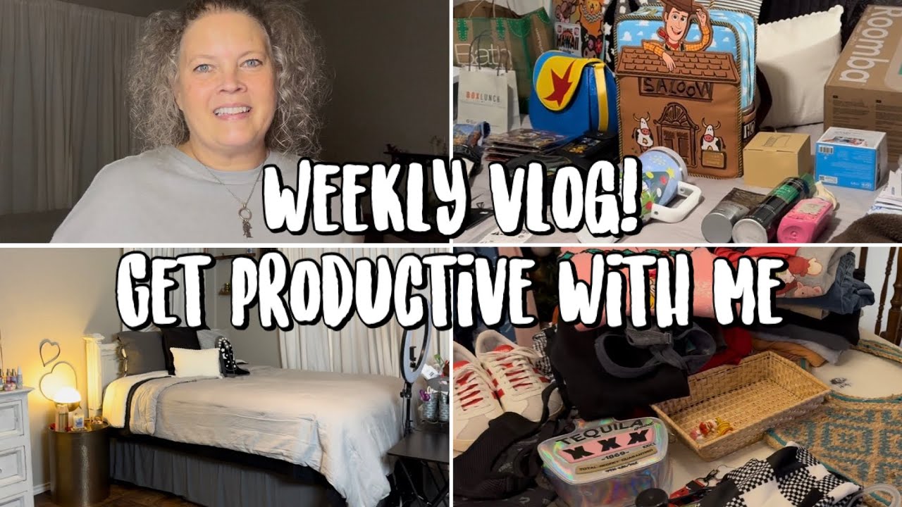 Productive Weekly Vlog | Reset Routine, Decluttering My Home & Cozy Home Life