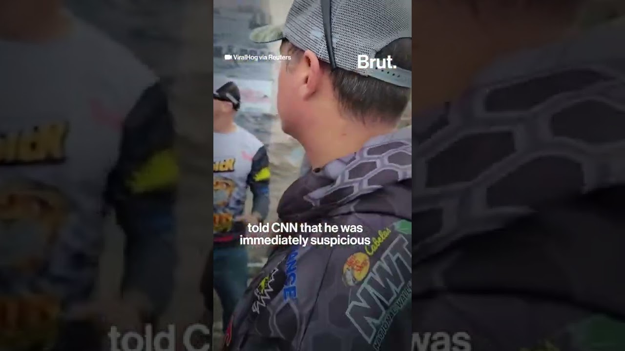 Fishermen caught stuffing their fish during the Lake Erie Walleye Trail Fishing Tournament in Ohio.