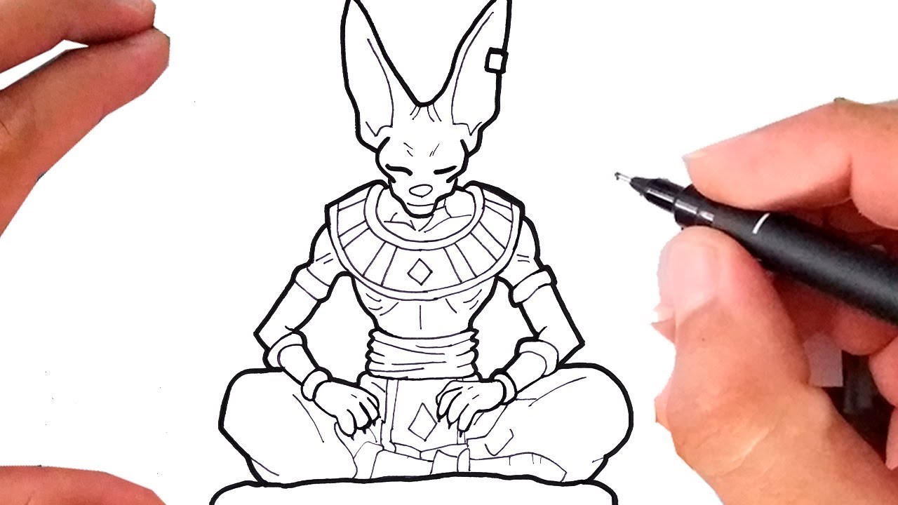 Como Desenhar BILLS  - BEERUS | DRAGON BALL SUPER