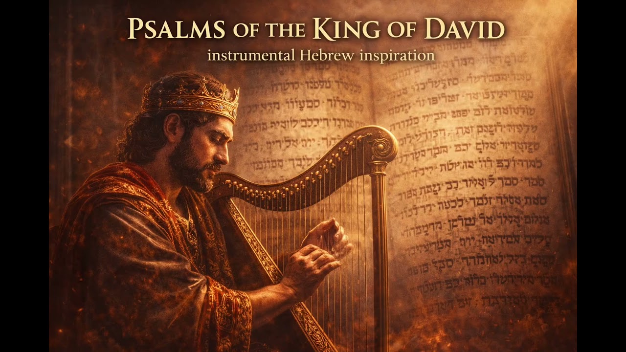 1Hour❤️‍🔥🙌🏻Psalms of the King of David, instrumental Hebrewinspiration