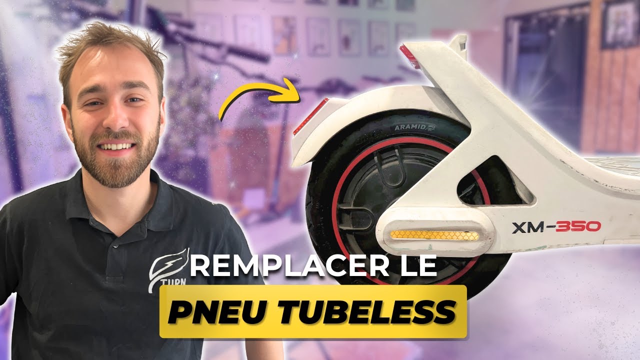 Comment CHANGER un PNEU TUBELESS sur une SPEEDTROTT XM350 ? [TUTO COMPLET]