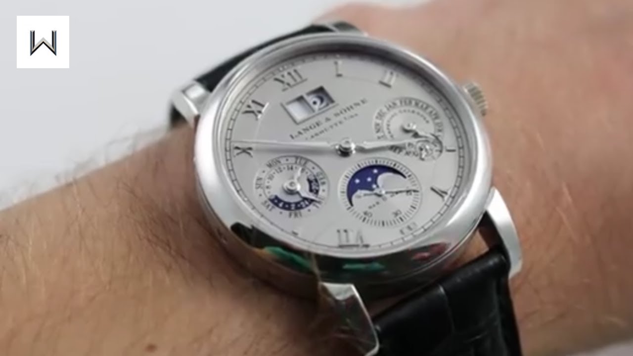 A. Lange & Sohne Langematik Perpetual 310.025E Luxury Watch Review