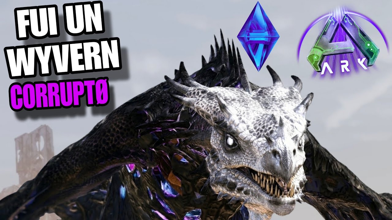 SOBREVIVÍ siendo WYVERN CORRUPTO Play As Dino| ARK Survival Ascended #lavelociblue