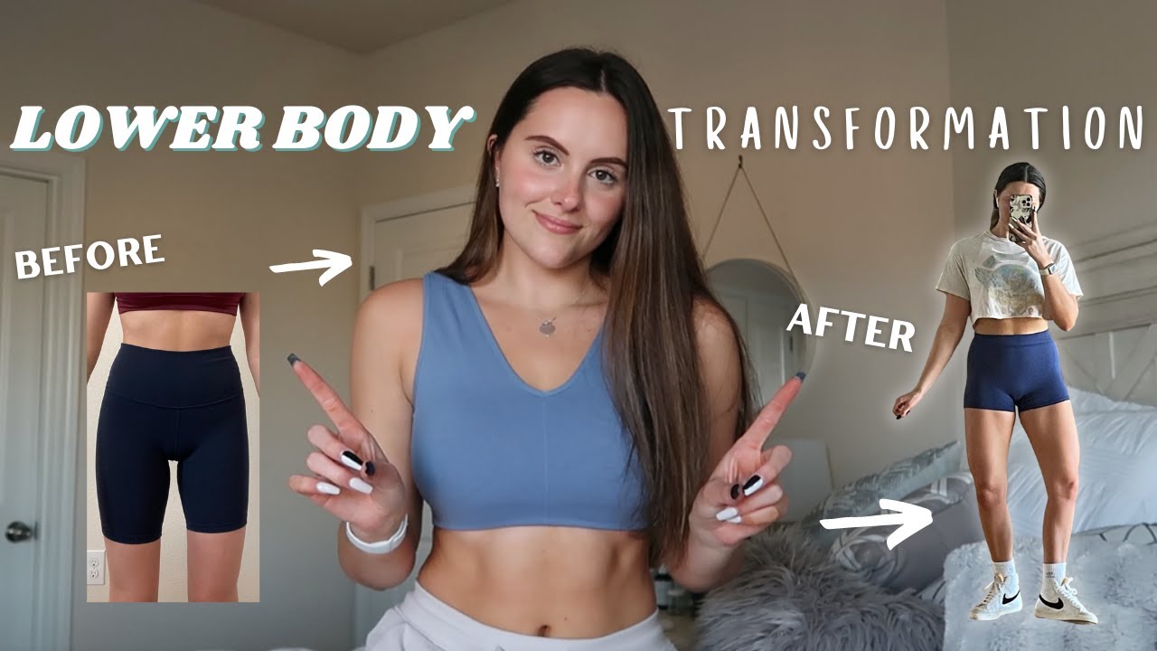 LOWER BODY TRANSFORMATION: how i grew my QUADS