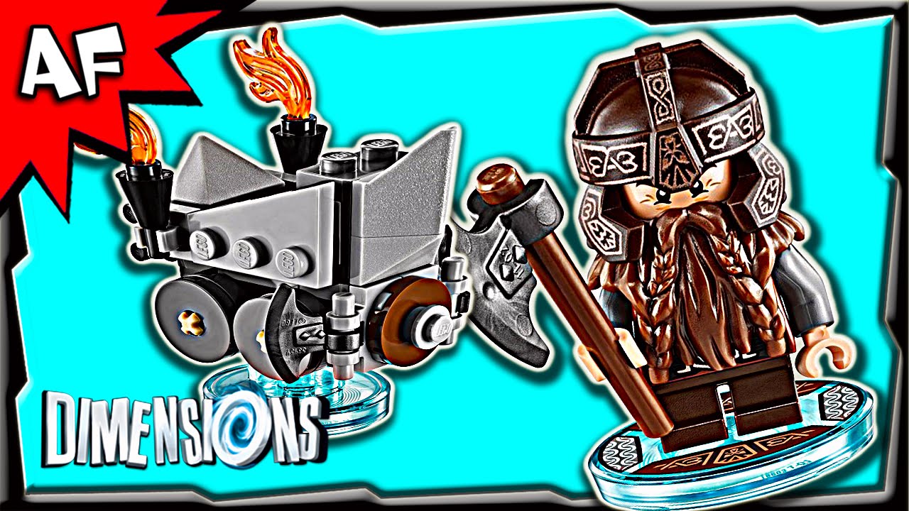 Lego Dimensions GIMLI Fun Pack 3-in-1 Build Review 71220