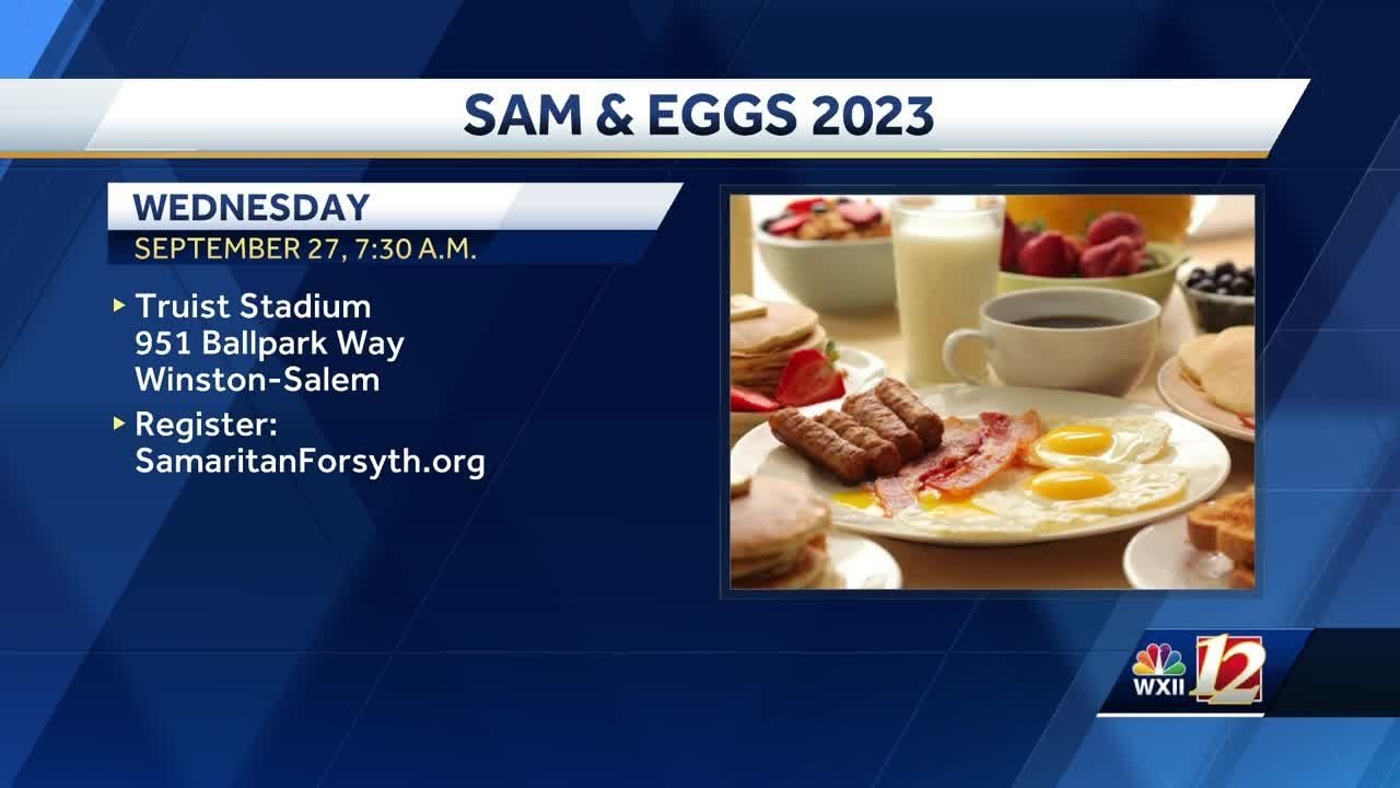 Samaritan Ministries hosting Sam & Eggs breakfast at Truist Stadium