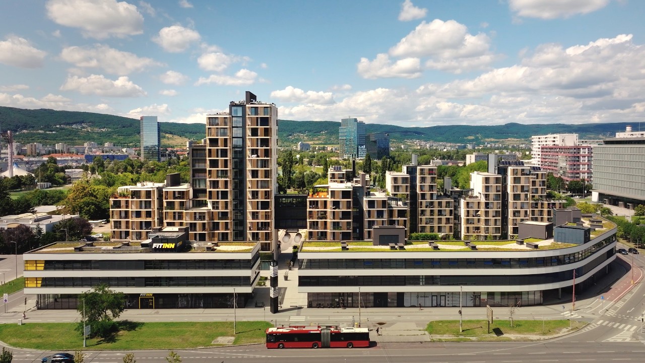 NIDO 2 – Výnimočná architektúra Bratislavy - Z dronu