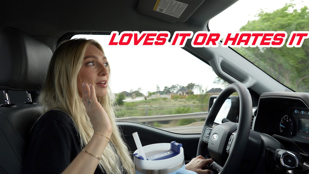 Kennedy DRIVES the 2023 F 150 Work Truck RCSB!