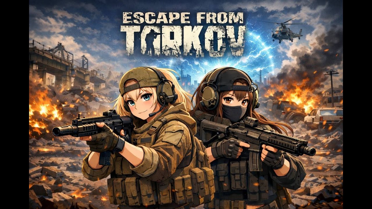 Играем в PVP Escape From Tarkov