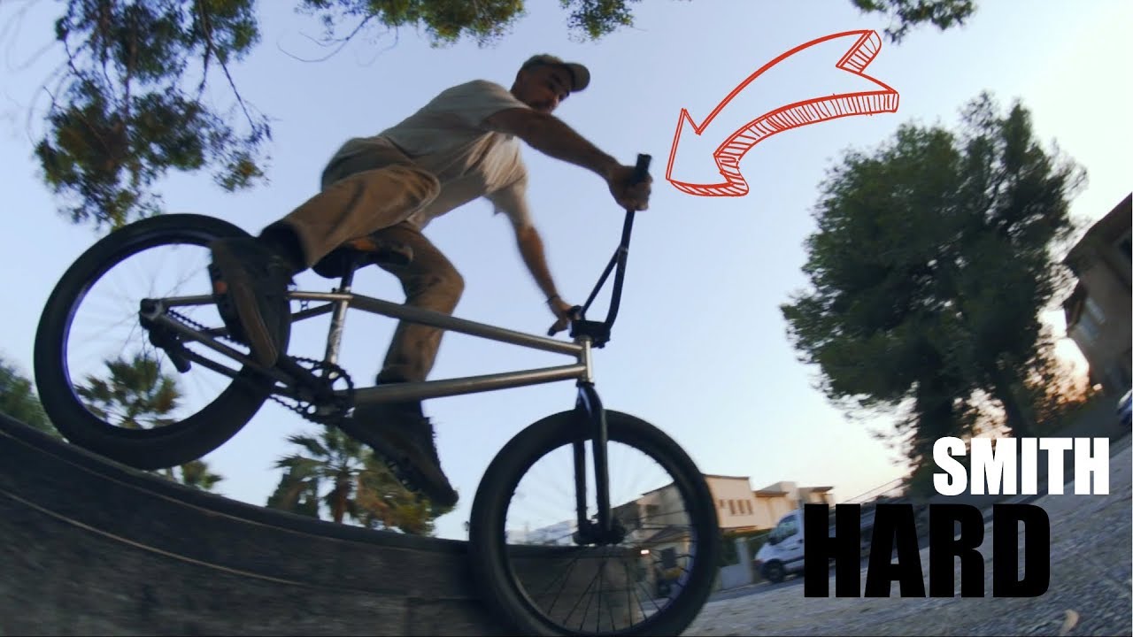 COMO hacer SMITH HARD 180º BMX