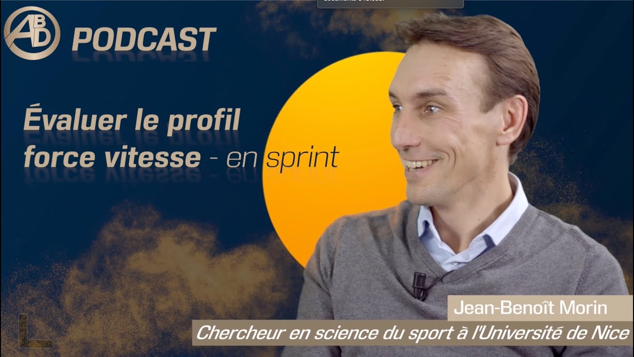 Episode#1 - Le profil Force-Vitesse en sprint avec Jean Benoit Morin