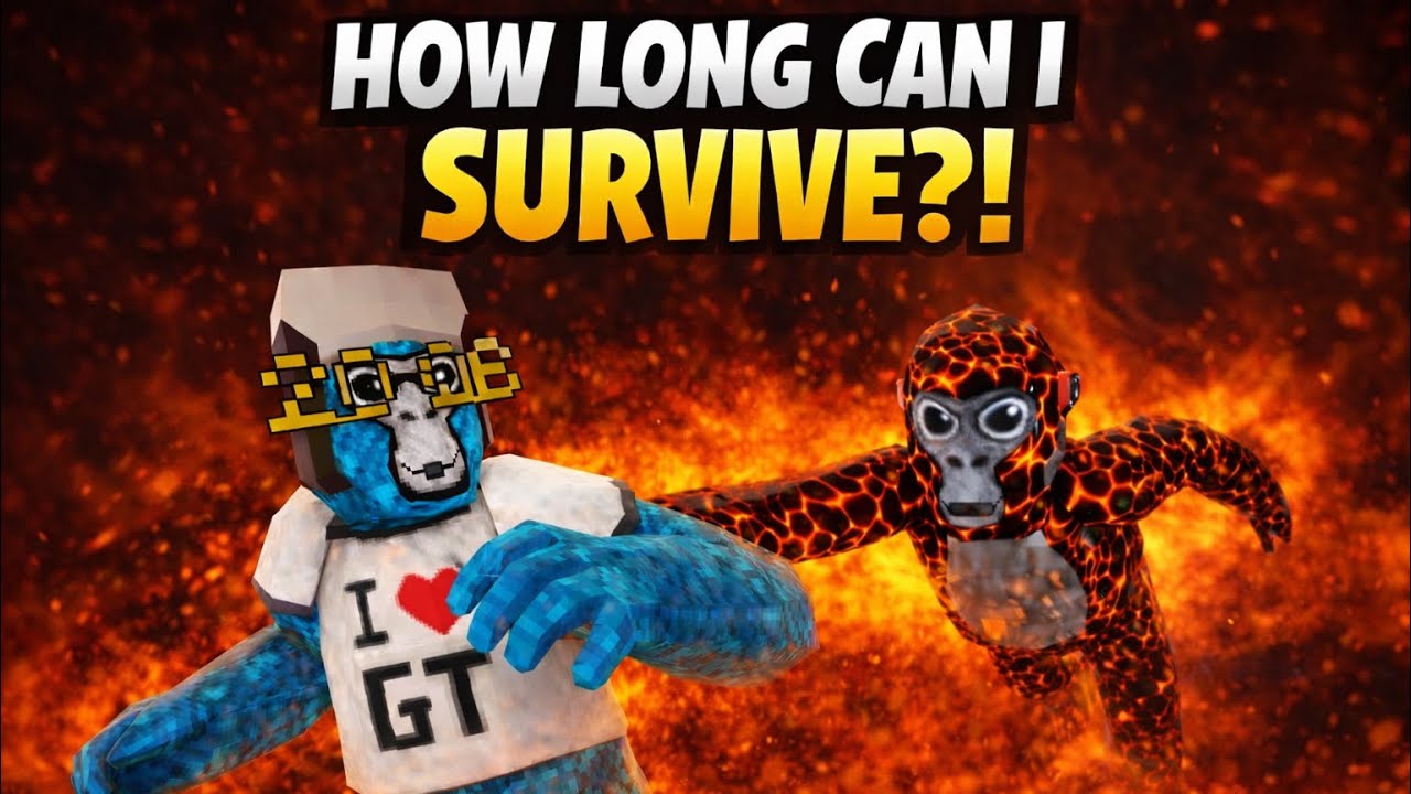 I Tried to Survive the Lava Monkeys… HOW LONG DID I LAST?!