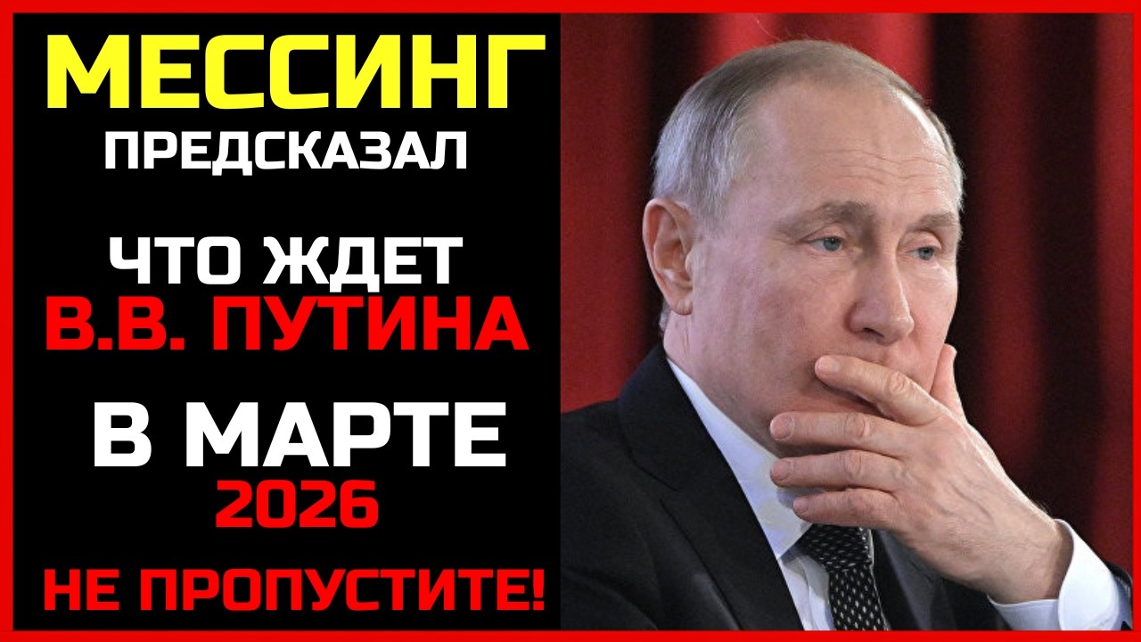 Мессинг предупредил: о чем должна узнать Россия и Путин в марте 2026 года?