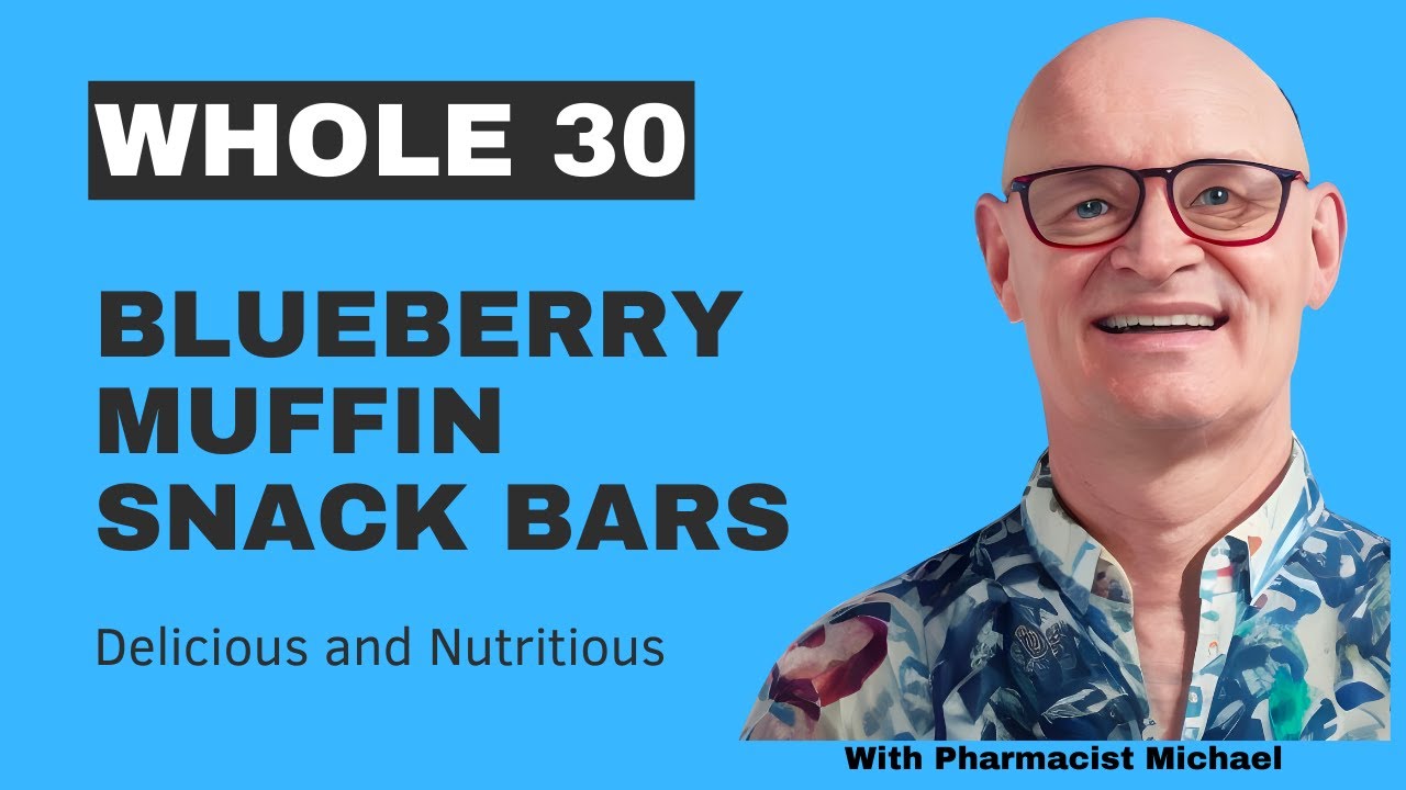 Whole 30 Blueberry Muffin Bars