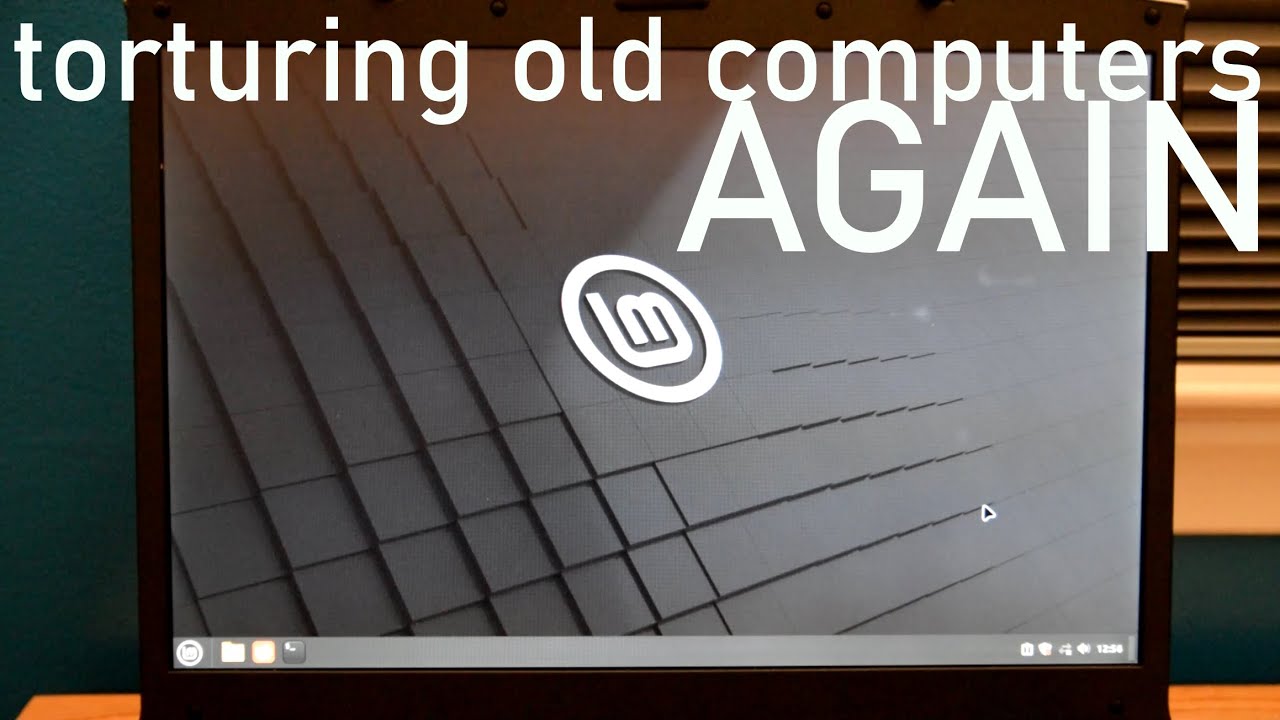 Linux Mint 22 on a 22 Year Old Laptop