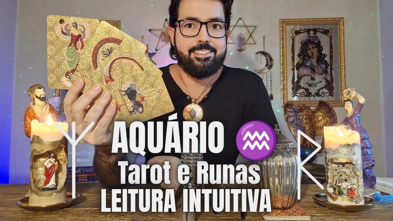 AQUÁRIO ♒ Runas e Tarot: Você não está travado, apenas GANHANDO IMPULSO !
