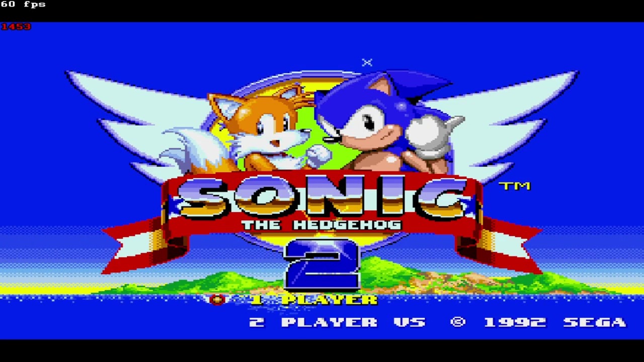 Sonic title screen bloopers