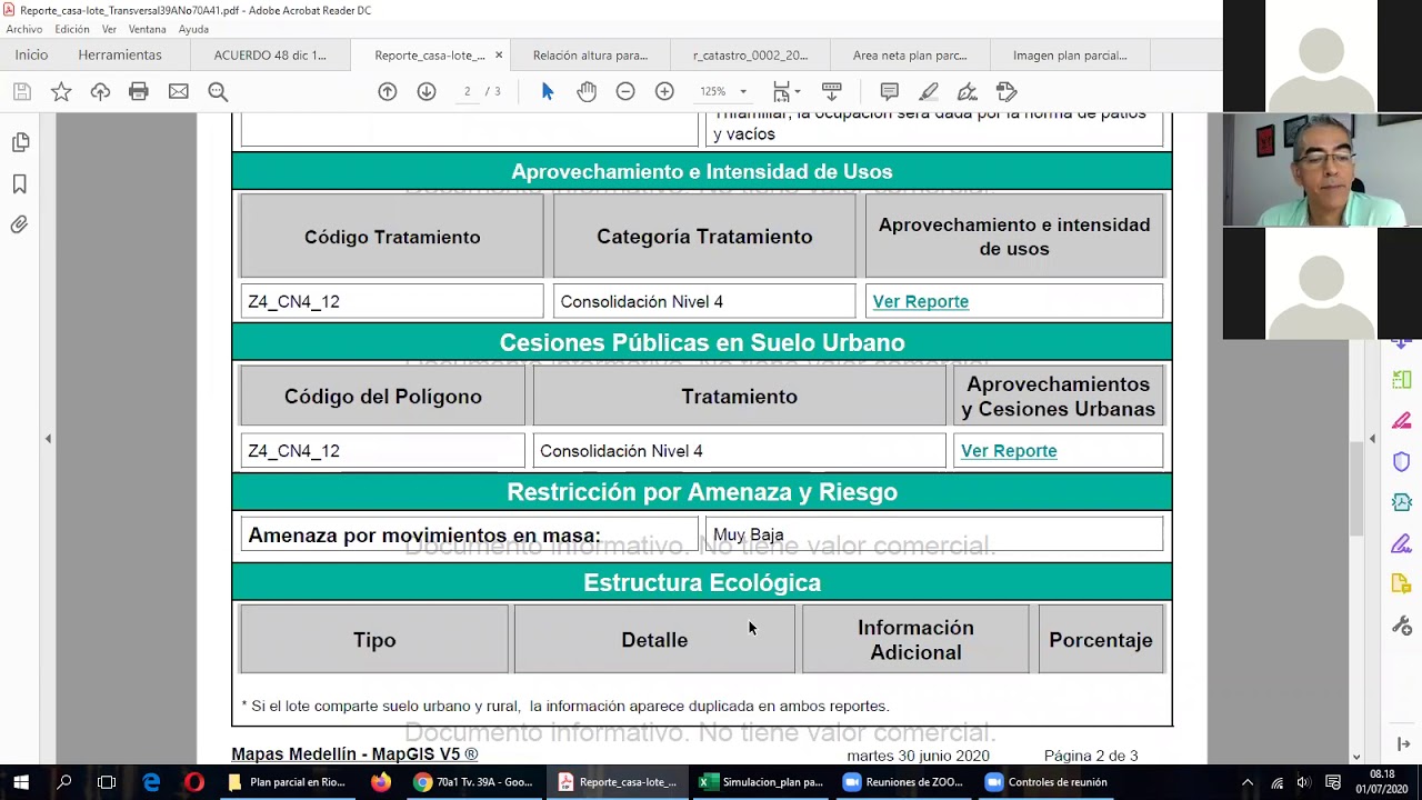 Aplicación de aprovechamientos Urbanísticos y Mezcla de Usos para Medellín y Rionegro