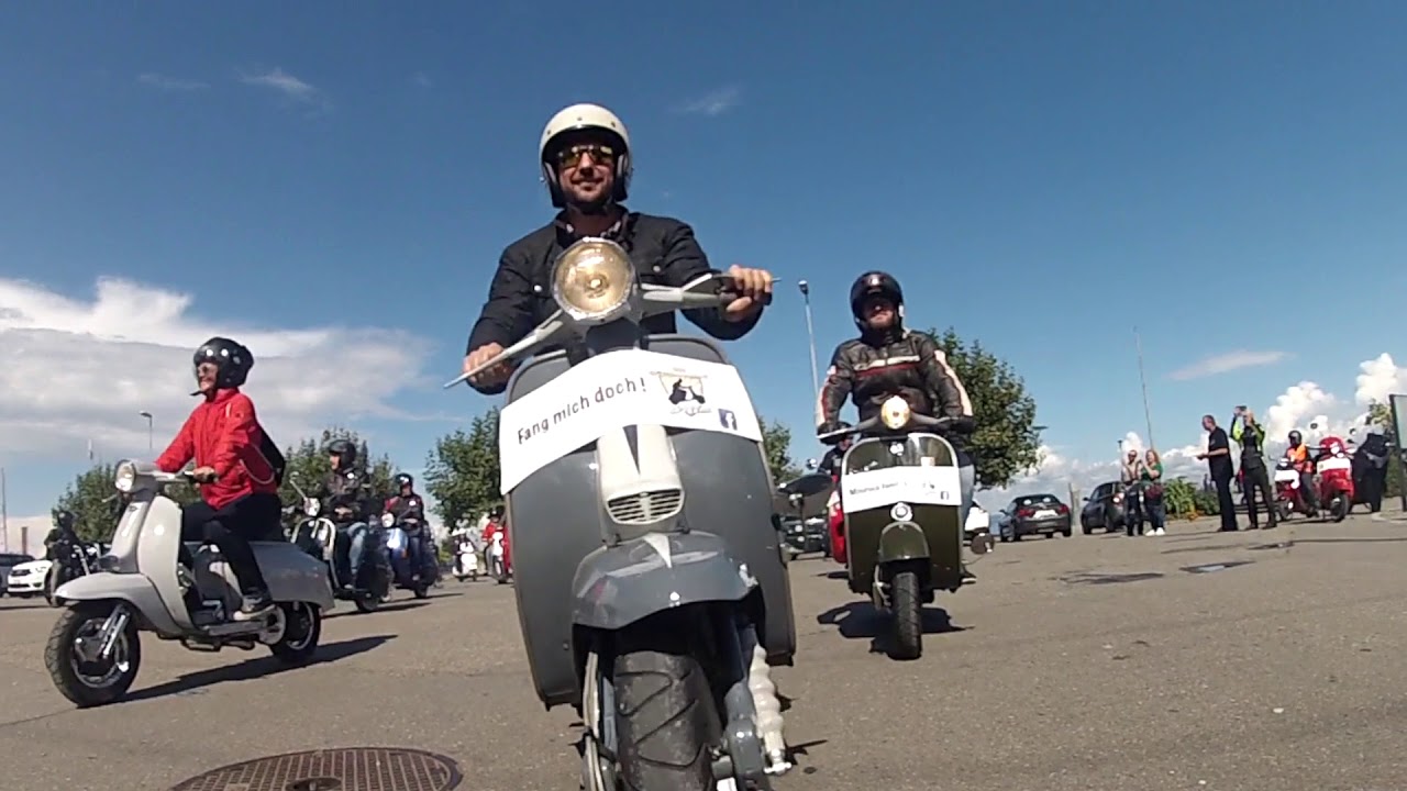 1. Vespatreffen 2017 vom Vespa Club Rorschach